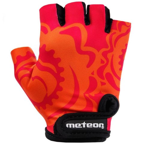 Rękawiczki rowerowe Meteor Big Flower JR 24181-24182-24183 XS Meteor
