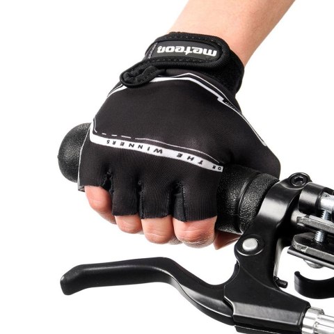 Rękawiczki rowerowe dla dzieci Meteor Racing Jr 23386-23387-23388 S Meteor