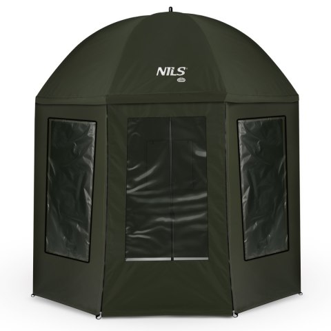 NC4701 PARASOL WĘDKARSKI Z PEŁNĄ OSŁONĄ NILS CAMP NILS CAMP