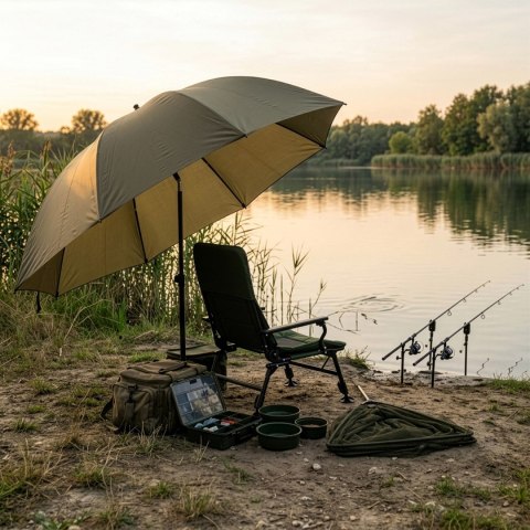 NC4701 PARASOL WĘDKARSKI Z PEŁNĄ OSŁONĄ NILS CAMP NILS CAMP