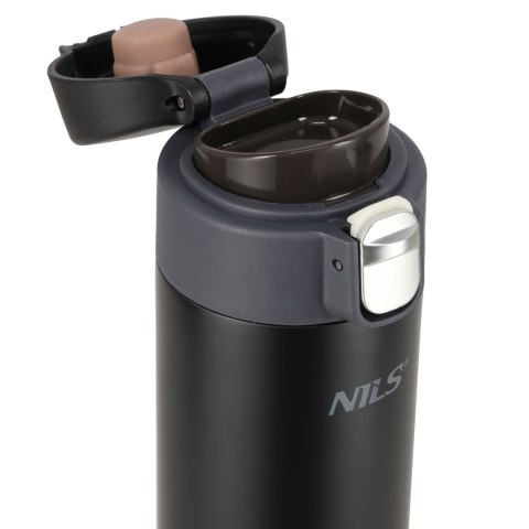 NCB28 CZARNY KUBEK TERMICZNY NILS NILS