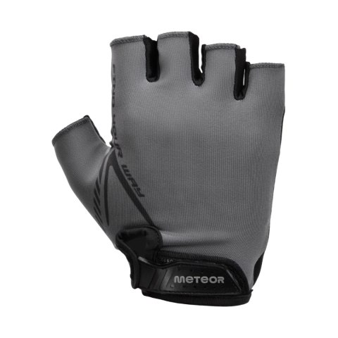 Rękawiczki rowerowe Meteor MX10 czarno-szare 17605-17607-17608 S Meteor