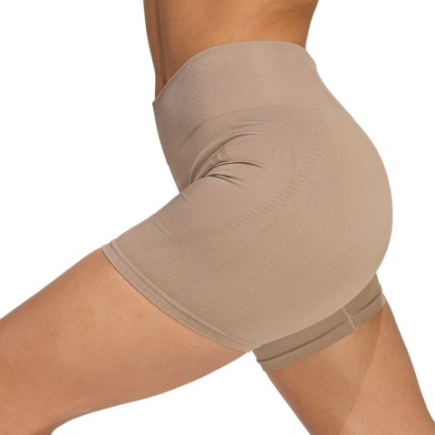 Spodenki damskie adidas Workout Essentials 4 inch beżowe JX3926 M Adidas