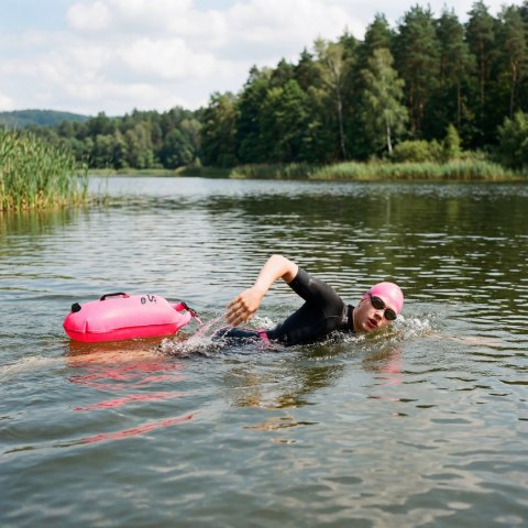 NC1772 DMUCHANA BOJKA DO PŁYWANIA 28L RÓŻOWA NILS CAMP NILS CAMP