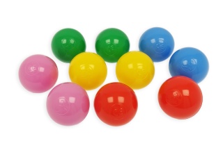 Piłki kulki do suchego basenu 200 szt 7 cm – El-term