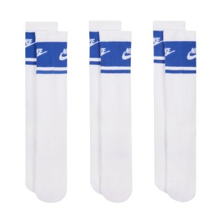 Skarpety Nike Everyday Elevated Crew 3 pary biało-niebieskie IM7949 904 43-46 Nike