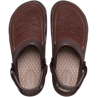 Chodaki męskie Crocs Yukon Vista II LR Clog brązowe 207689 23D 41-42 Crocs