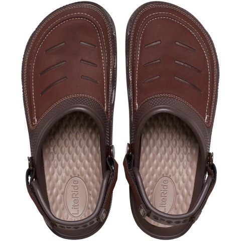 Chodaki męskie Crocs Yukon Vista II LR Clog brązowe 207689 23D 45-46 Crocs