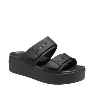 Klapki damskie Crocs Brooklyn Low czarne 207431 001 39-40 Crocs