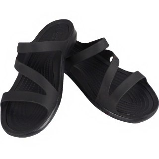 Klapki damskie Crocs Swiftwater Sandal W czarne 203998 060 37-38 Crocs