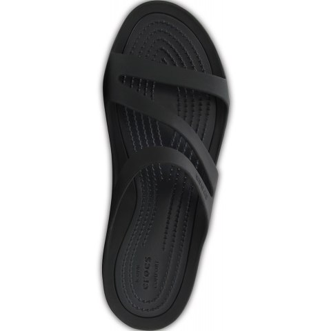 Klapki damskie Crocs Swiftwater Sandal W czarne 203998 060 37-38 Crocs