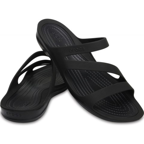 Klapki damskie Crocs Swiftwater Sandal W czarne 203998 060 37-38 Crocs