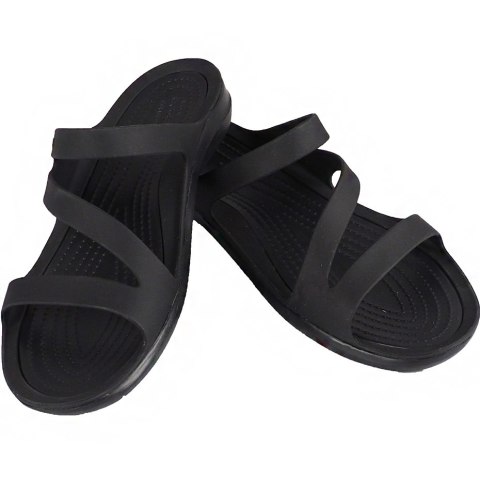 Klapki damskie Crocs Swiftwater Sandal W czarne 203998 060 38-39 Crocs
