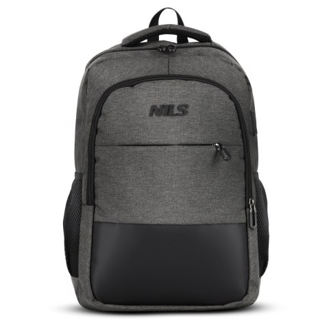 NC4503 PLECAK MIEJSKI Z USB SZARY NILS NILS CAMP