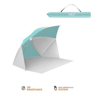 NC4803 PARASOL - PARAWAN PLAŻOWY 2 W 1 NILS NILS