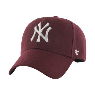 Czapka z daszkiem '47 New York Yankees MVP Snapback ciemny bordowy B-MVPSP17WBP-KM 47 Brand
