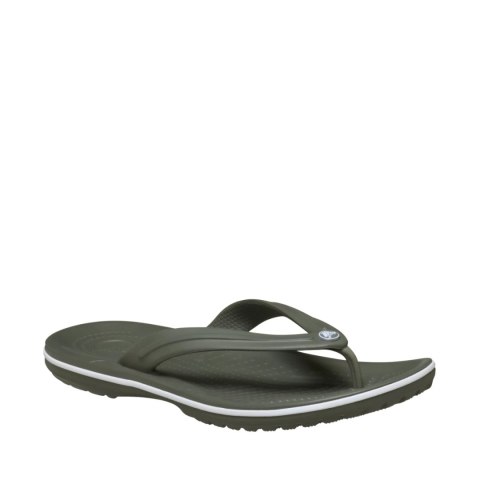 Klapki Crocs Crocband Flip oliwkowe 11033 3J5 39-40 Crocs