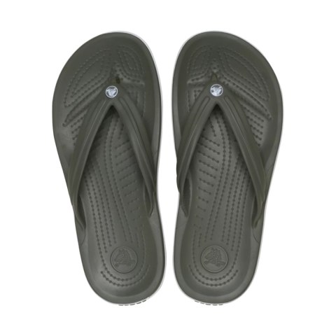 Klapki Crocs Crocband Flip oliwkowe 11033 3J5 41-42 Crocs