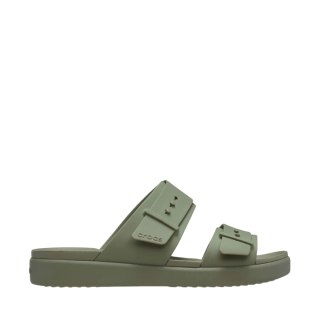 Klapki damskie Crocs Brooklyn Buckle Low zielone 211215 3BX 37-38 Crocs