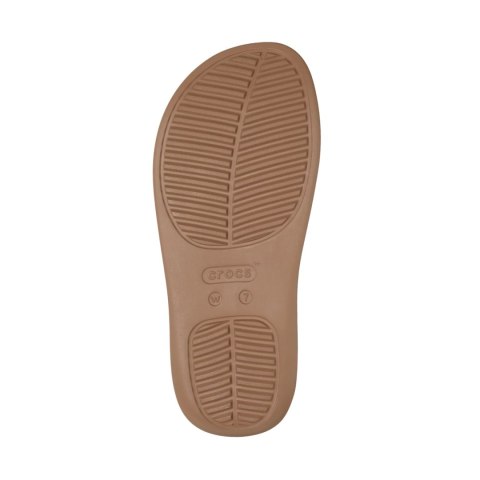 Klapki damskie Crocs Getaway Platform Flip brązowe 209410 2JJ 41-42 Crocs