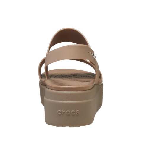 Sandały damskie Crocs Brooklyn Low Wedge beżowe 206453 2EL 36-37 Crocs