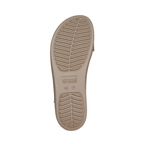 Sandały damskie Crocs Brooklyn Low Wedge beżowe 206453 2EL 41-42 Crocs
