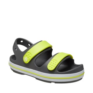Sandały dla dzieci Crocs Crocband Cruiser grafitowo-żółte 209423 1NJ 32-33 Crocs