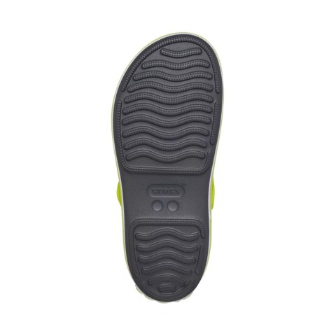 Sandały dla dzieci Crocs Crocband Cruiser grafitowo-żółte 209423 1NJ 33-34 Crocs