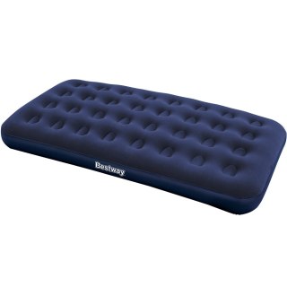 Materac welurowy dwuosobowy Bestway Double 188x99x22cm granatowy 67001 6195 Bestway