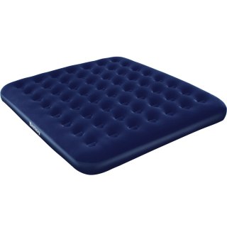 Materac welurowy dwuosobowy Bestway King 203x183x22 cm granatowy 67004 6249 Bestway