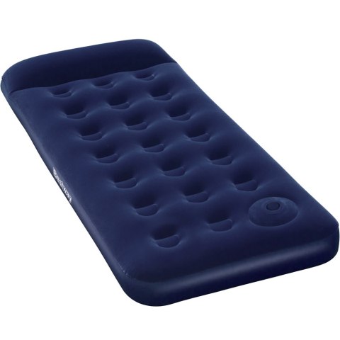 Materac welurowy jednoosobowy Bestway z pompką 185x76x28 cm 67223 8079 Bestway