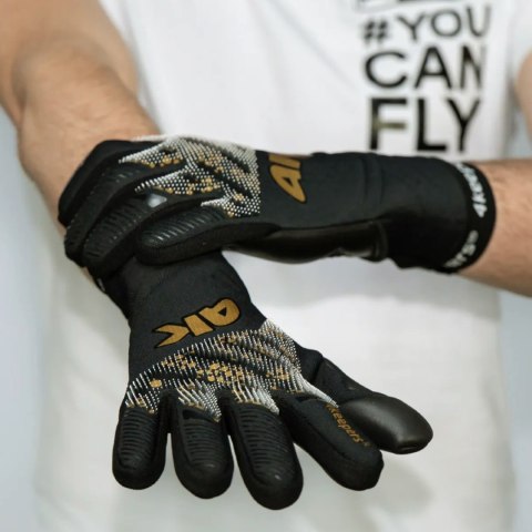 Rękawice bramkarskie 4Keepers Elite Drake NC czarne 8,5 4Keepers