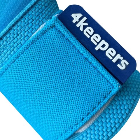 Rękawice bramkarskie 4Keepers Elite Nox NC Junior niebieskie 7 4Keepers