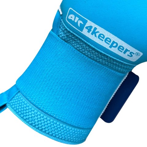 Rękawice bramkarskie 4Keepers Elite Nox NC Junior niebieskie 7 4Keepers
