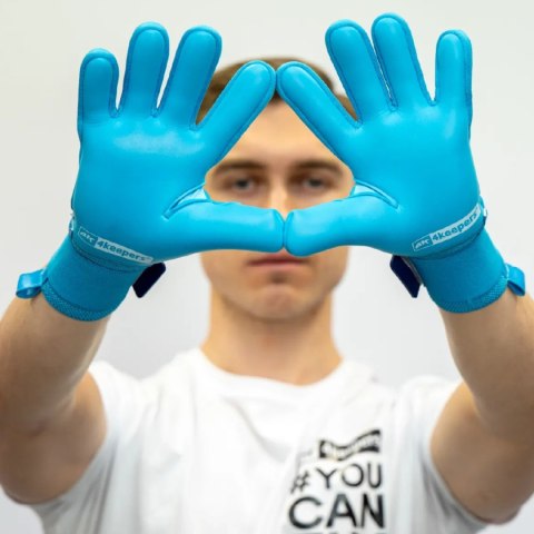 Rękawice bramkarskie 4Keepers Elite Nox NC niebieskie 10 4Keepers