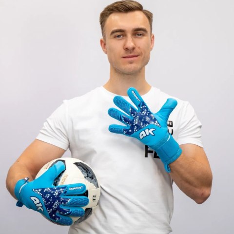 Rękawice bramkarskie 4Keepers Elite Nox NC niebieskie 10 4Keepers