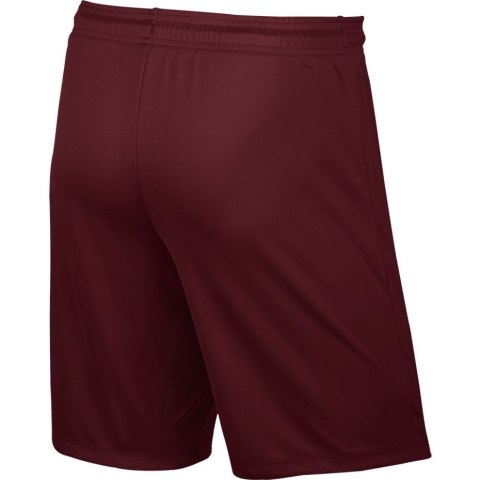 Spodenki dla dzieci Nike Park II Knit Short NB JUNIOR bordowe 725988 677 S Nike Team