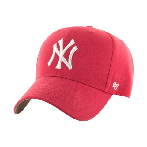 Czapka z daszkiem dla dzieci '47 New York Yankees Raised Basic koralowa B-RAC17CTP-BE_KIDS 47 Brand