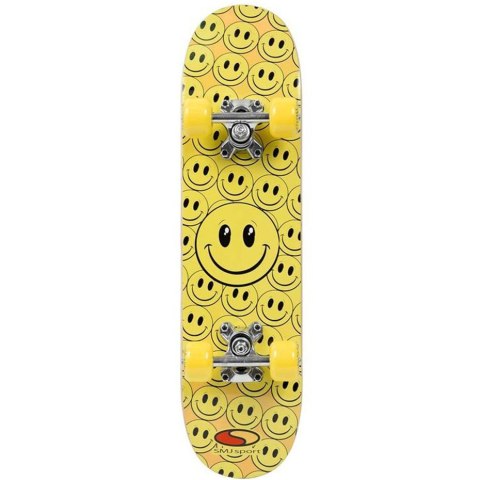 Deskorolka Smj czarno-żółta UT-2406 Smile Smj