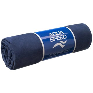 Ręcznik Microfibre DRY FLAT granatowy 140x70 cm Aqua-Speed