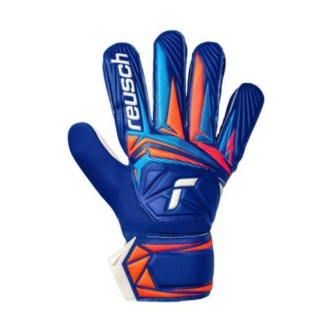 Rękawice bramkarskie Reusch Attrakt Starter Solid Junior niebieskie 5672514 4126 7,5 Reusch