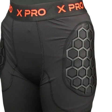 Spodnie bramkarskie PRO długie czarny L Futbolsport