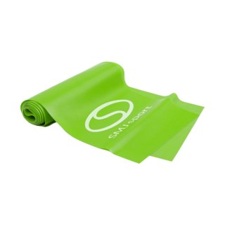 Taśma oporowa fitness Smj 0,35 mm 150x15 cm light zielona EX035 Smj