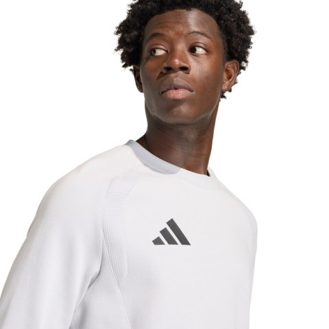 Bluza męska adidas Tiro 26 Travel Crew jasnoszara KD3323 XL Adidas teamwear