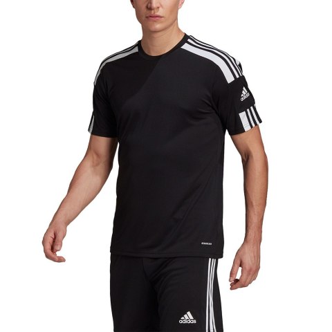 Koszulka męska adidas Squadra 21 Jersey Short Sleeve czarna GN5720 2XL Adidas teamwear