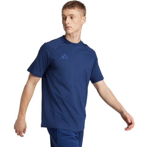 Koszulka męska adidas Tiro 25 Tee Travel granatowa JY5949 XL Adidas teamwear