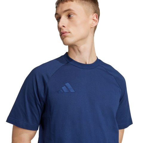 Koszulka męska adidas Tiro 25 Tee Travel granatowa JY5949 XL Adidas teamwear