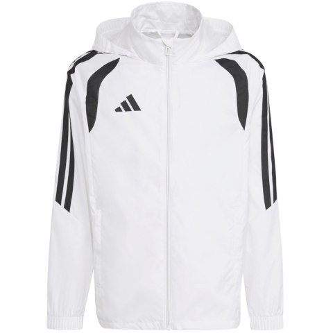 Kurtka dla dzieci adidas Tiro 26 League Windbreaker biała JY9722 128cm Adidas teamwear