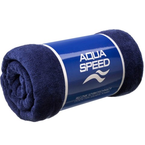 Ręcznik Microfibre DRY SOFT granatowy 100x50 cm Aqua-Speed