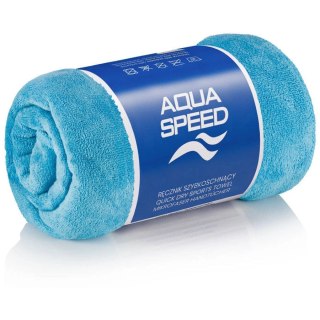 Ręcznik Microfibre DRY SOFT niebieski 100x50 cm Aqua-Speed
